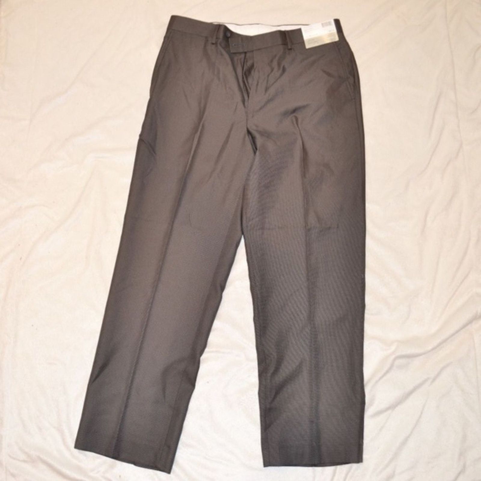 Other Louis Raphael tailored brown trousers | Sz 34 x 30, NWT Size US 34 / EU 50 - 2 Thumbnail