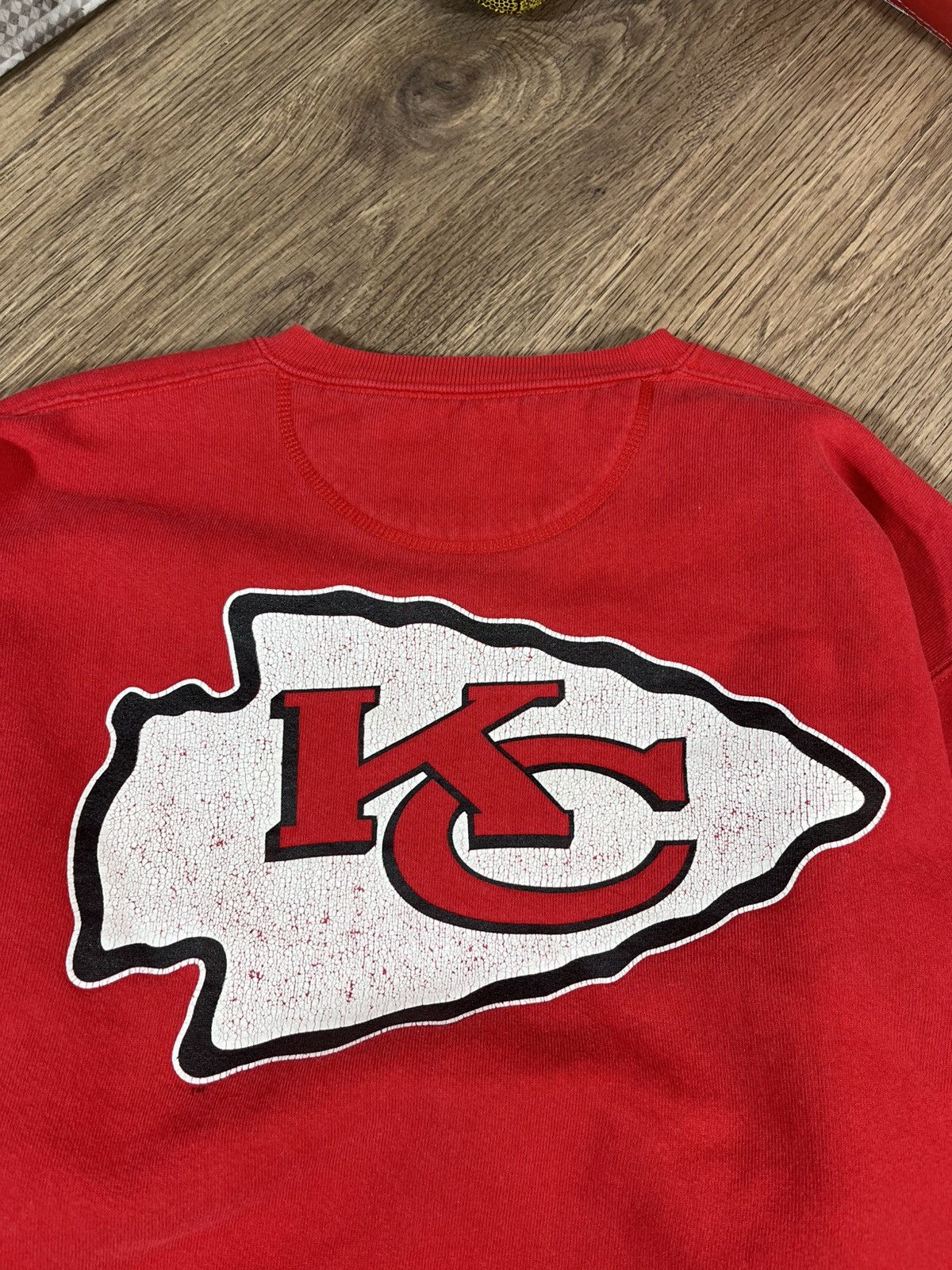 Vintage Vintage 1995NFLP Kansas City Chiefs Sweatshirt Size US L / EU 52-54 / 3 - 13 Thumbnail