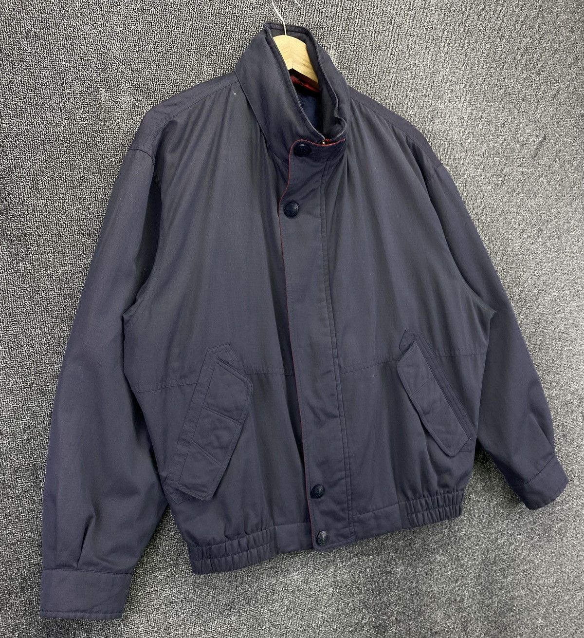 Burberry Vintage Burberry Sports Hidden Hooded Zip Up Jacket Size US M / EU 48-50 / 2 - 2 Thumbnail