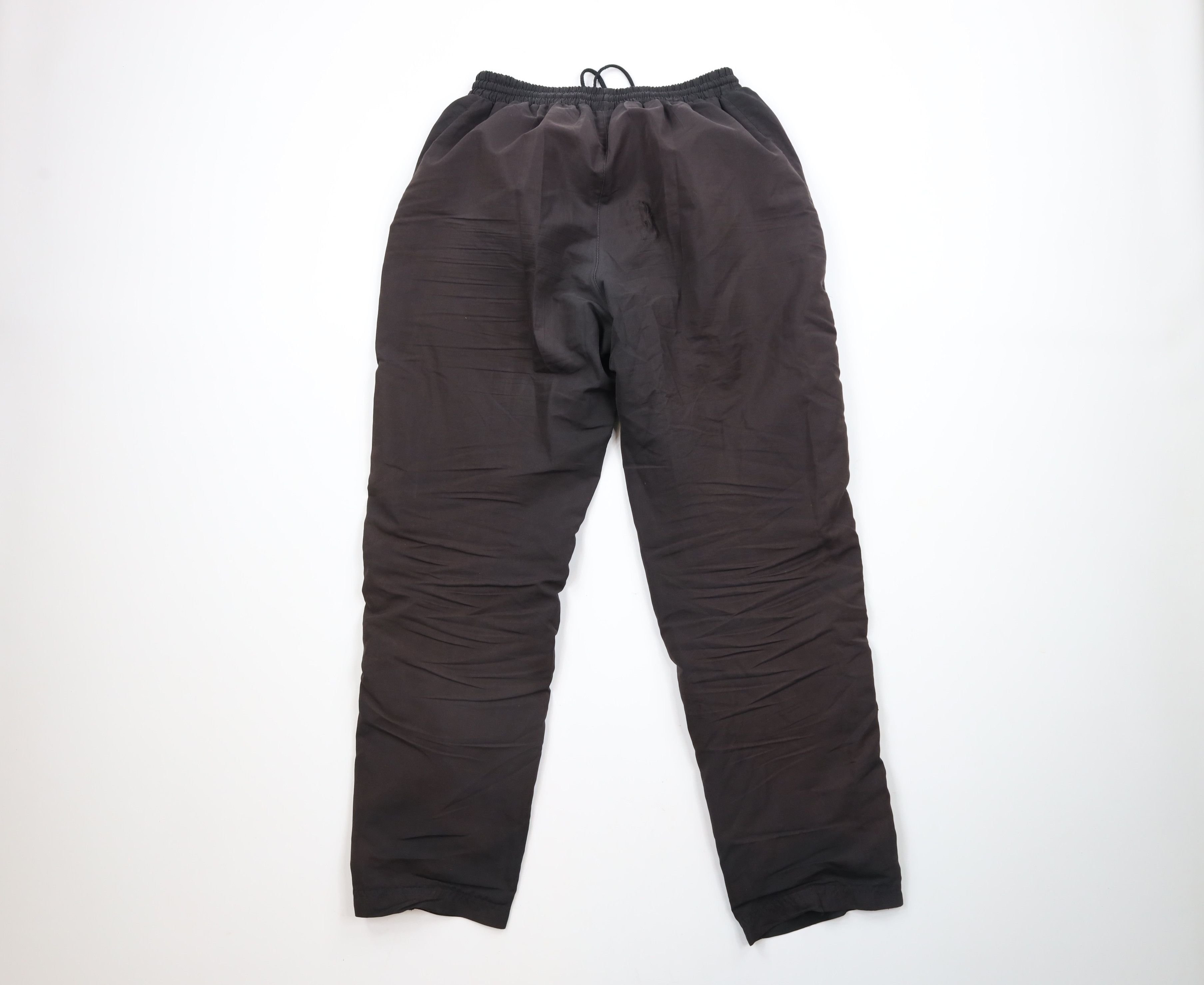 Umbro × Vintage Vintage 90s Umbro Spell Out Lined Soccer Pants Black Size US 34 / EU 50 - 9 Thumbnail