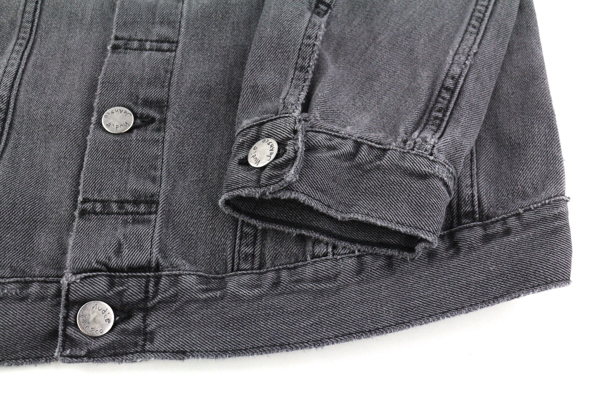 BILLY M Desolation Grey Polo Pockets Mid Jacket 82452