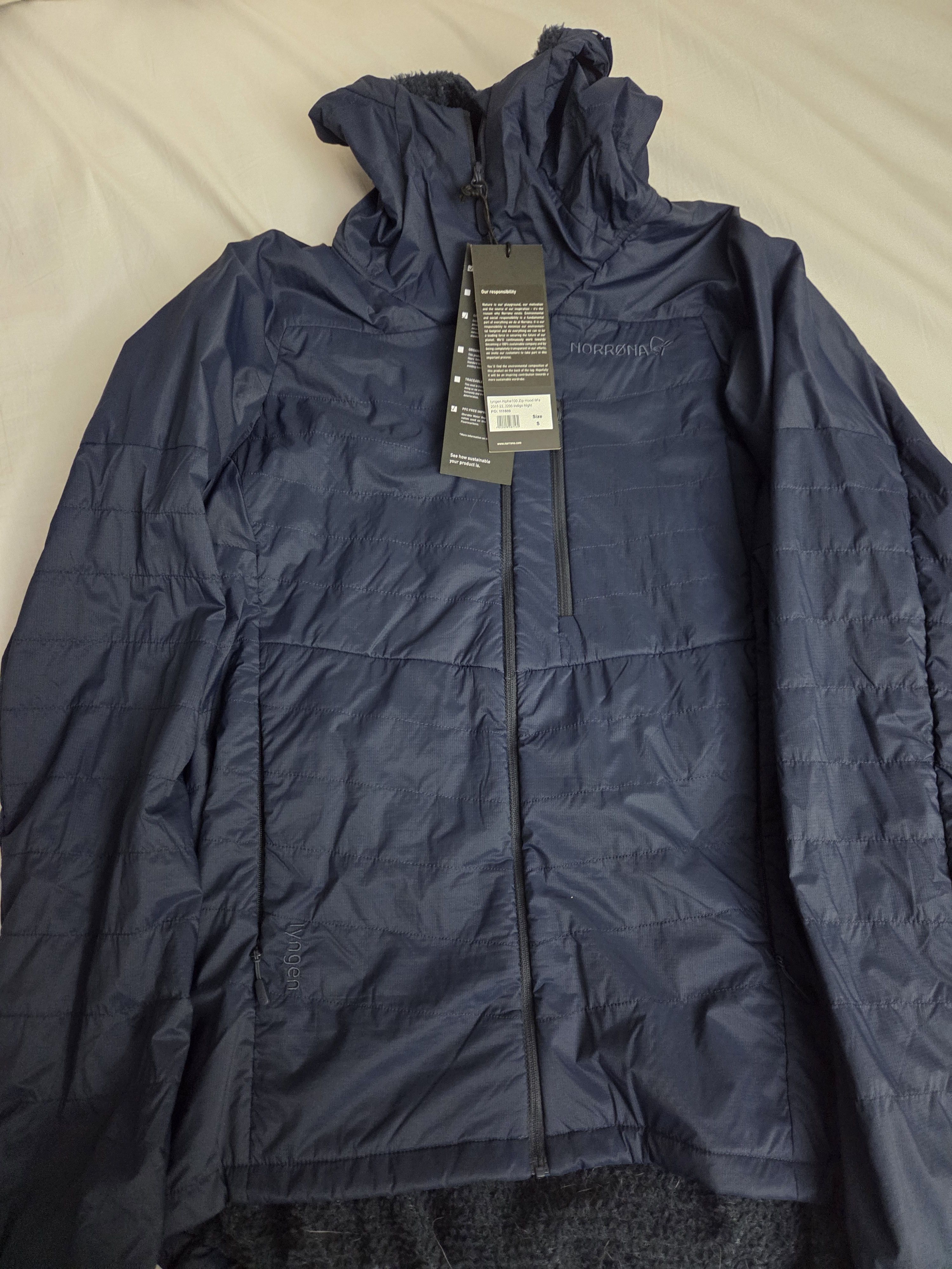 Norrona NWT Lyngen alpha 100 zip hood jacket Size US S / EU 44-46 / 1 - 1 Thumbnail