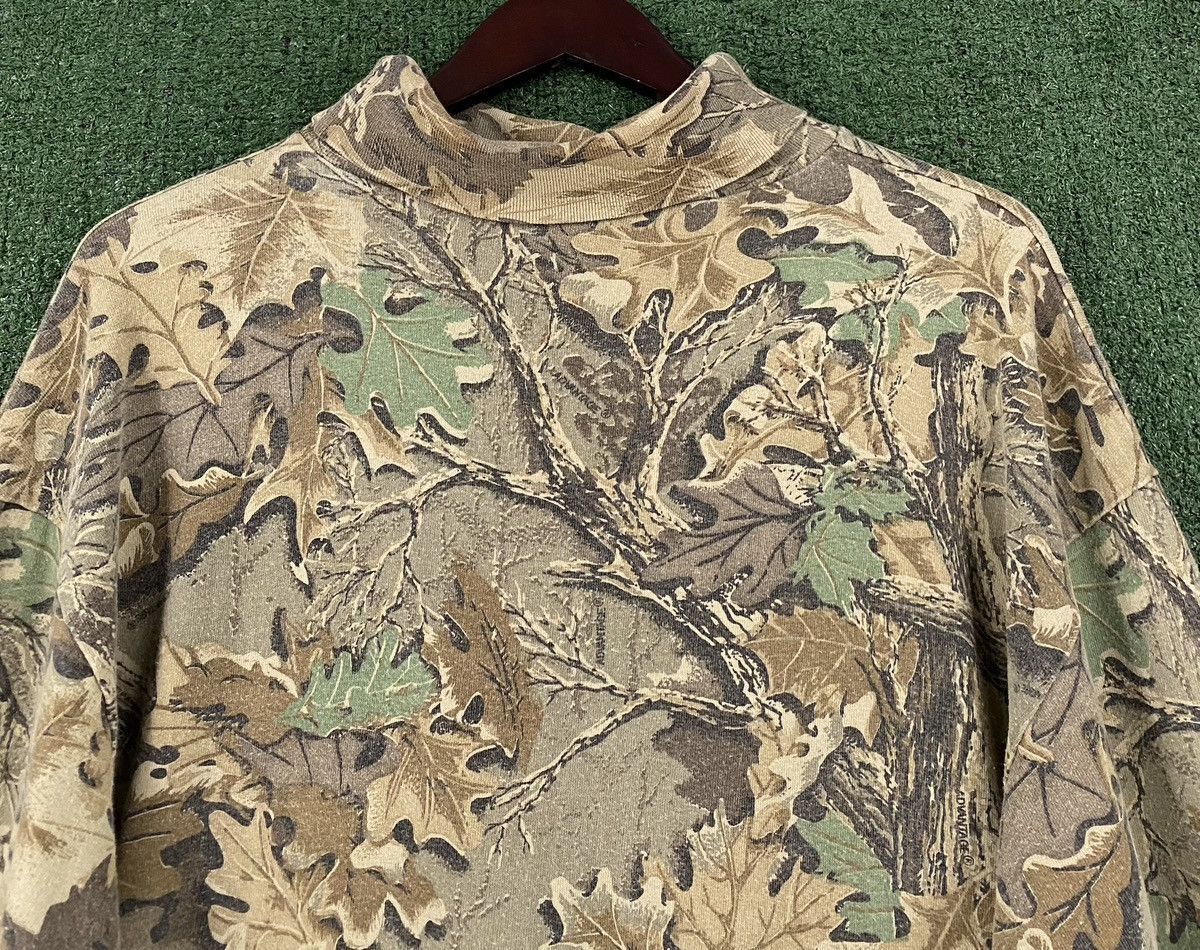 Other VTG 90’s Advantage Leaf Bark Camo Pocket Turtleneck Size US XXL / EU 58 / 5 - 5 Thumbnail