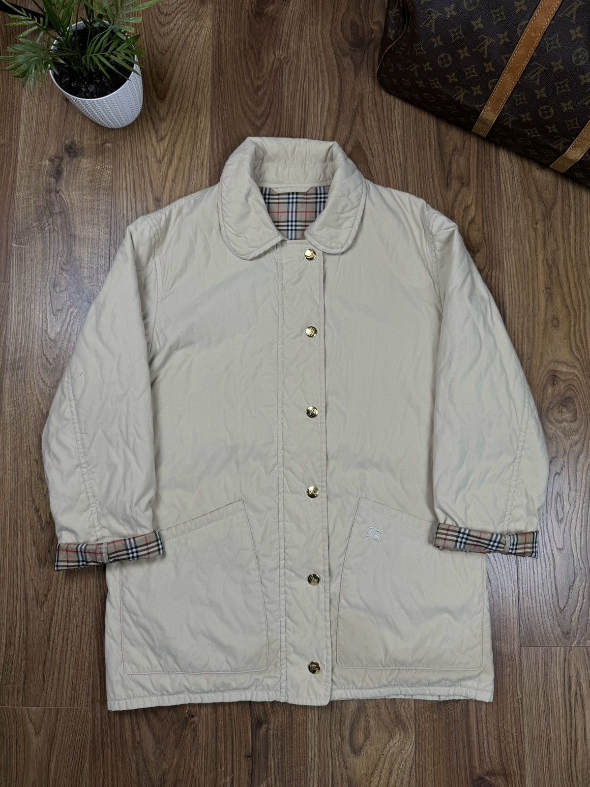 Burberry Jacket Burberry Nova Check original streetwear luxury item Size L / US 10 / IT 46 - 1 Thumbnail