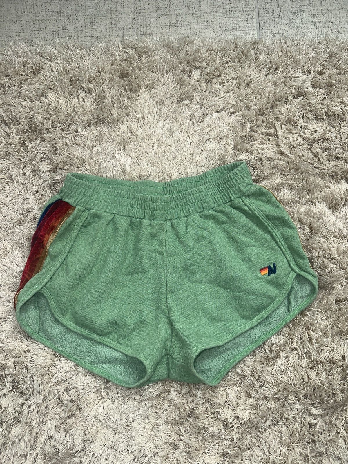 Aviator Nation Mint Green Aviator Nation Shorts Size 4 Women’s Size 27" / US 4 / IT 40 - 2 Thumbnail