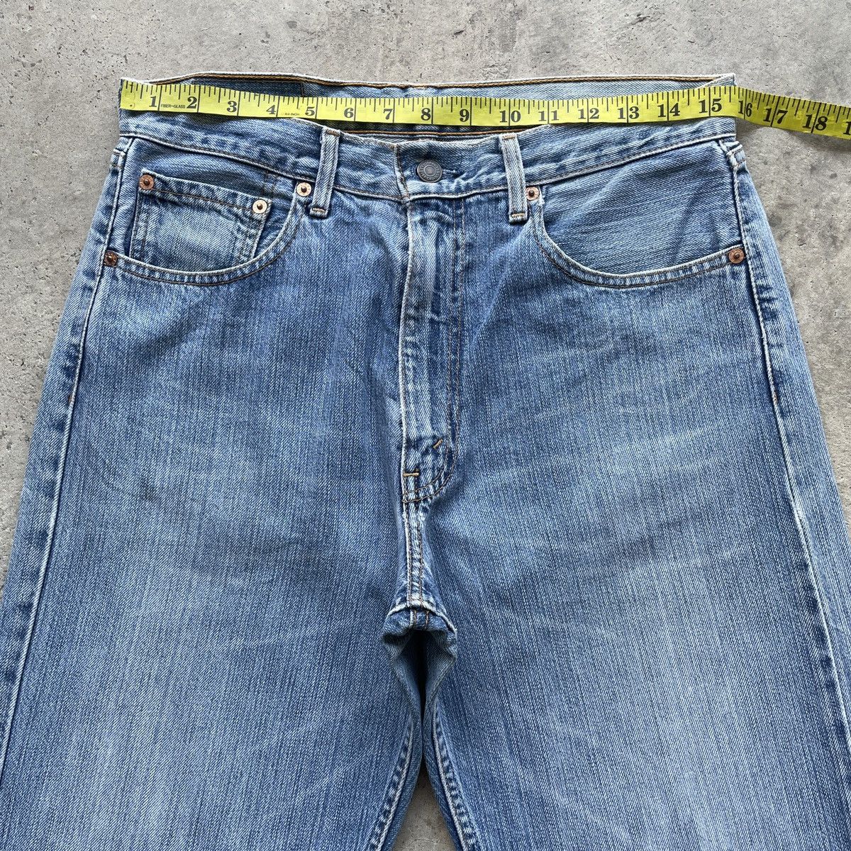 Levi's Vintage Clothing Vintage Levi’s 512 Faded Jeans Denim Pants W31x29 Size US 31 - 5 Thumbnail