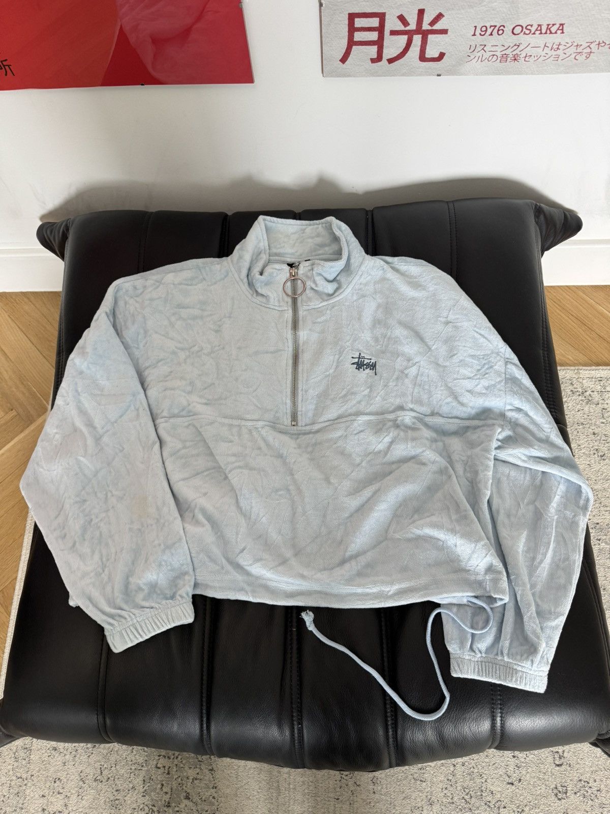 Stussy Stussy Australia Unisex Cropped Boxy Half Zip Light Fleece Size US S / EU 44-46 / 1 - 2 Thumbnail