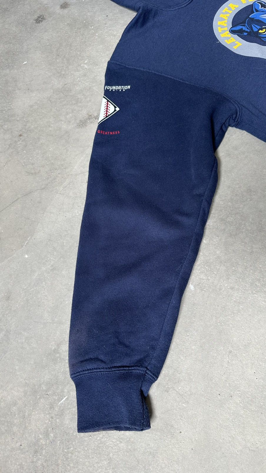 Vintage VINTAGE SUNFADED LEATATA FLOYD MLB FOUNDATION HOODIE Size US S / EU 44-46 / 1 - 4 Thumbnail