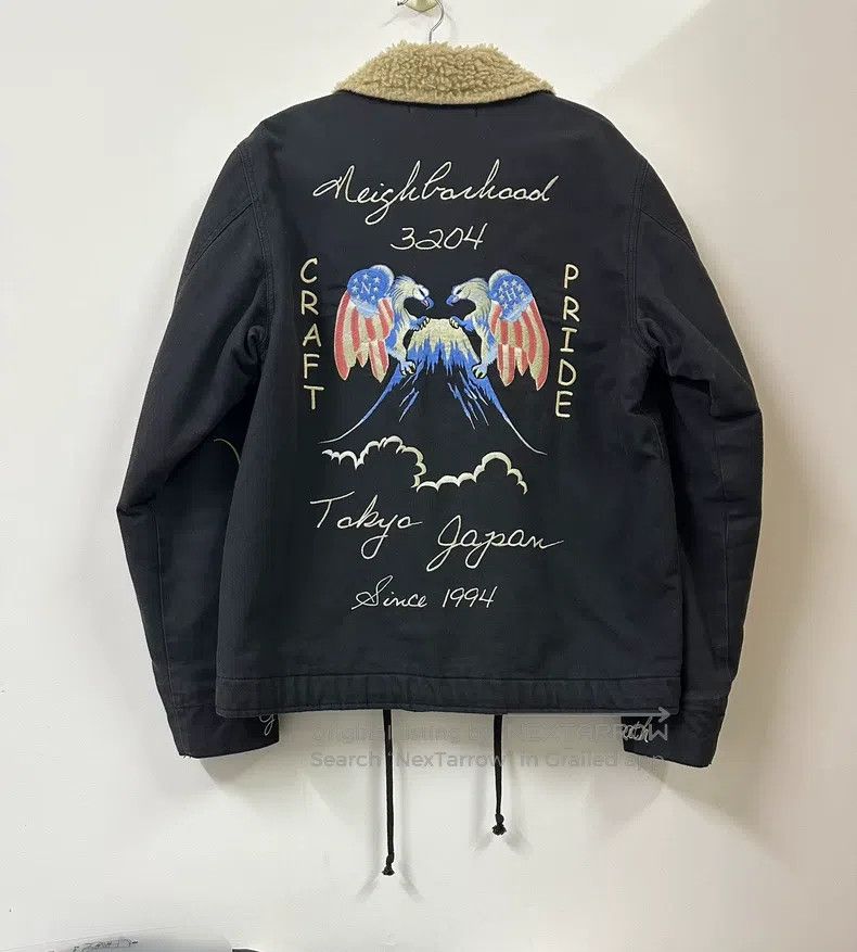Neighborhood Neighborhood Dragon and Tiger Embroidered N1 Cotton Jacket Size US L / EU 52-54 / 3 - 2 Thumbnail