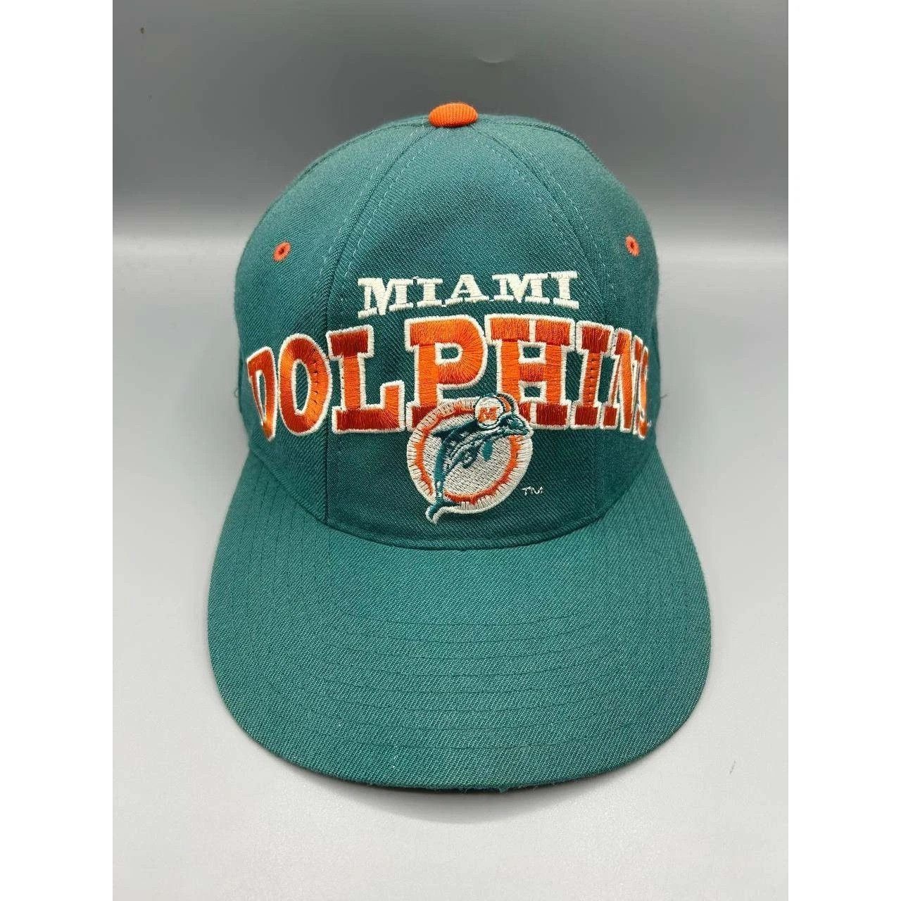 Starter Vintage Miami Dolphins Hat Men Blue NFL Tri Power Snap Back Size ONE SIZE - 1 Thumbnail
