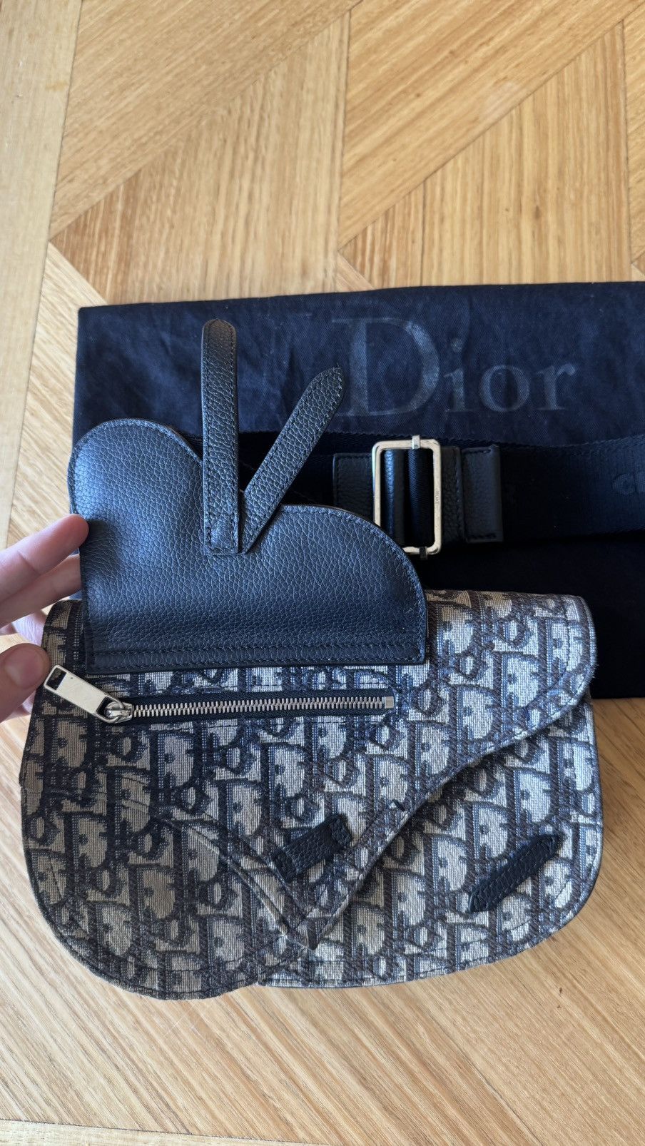 Dior Dior Saddle Messenger Pouch Oblique Canvas 2020 Bag Size ONE SIZE - 7 Thumbnail