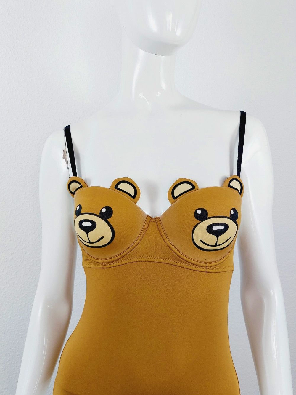 Moschino Moschino Bear Cub Bodysuit Nude Swimsuit Bra Beach Swimwear Size S / US 4 / IT 40 - 11 Thumbnail