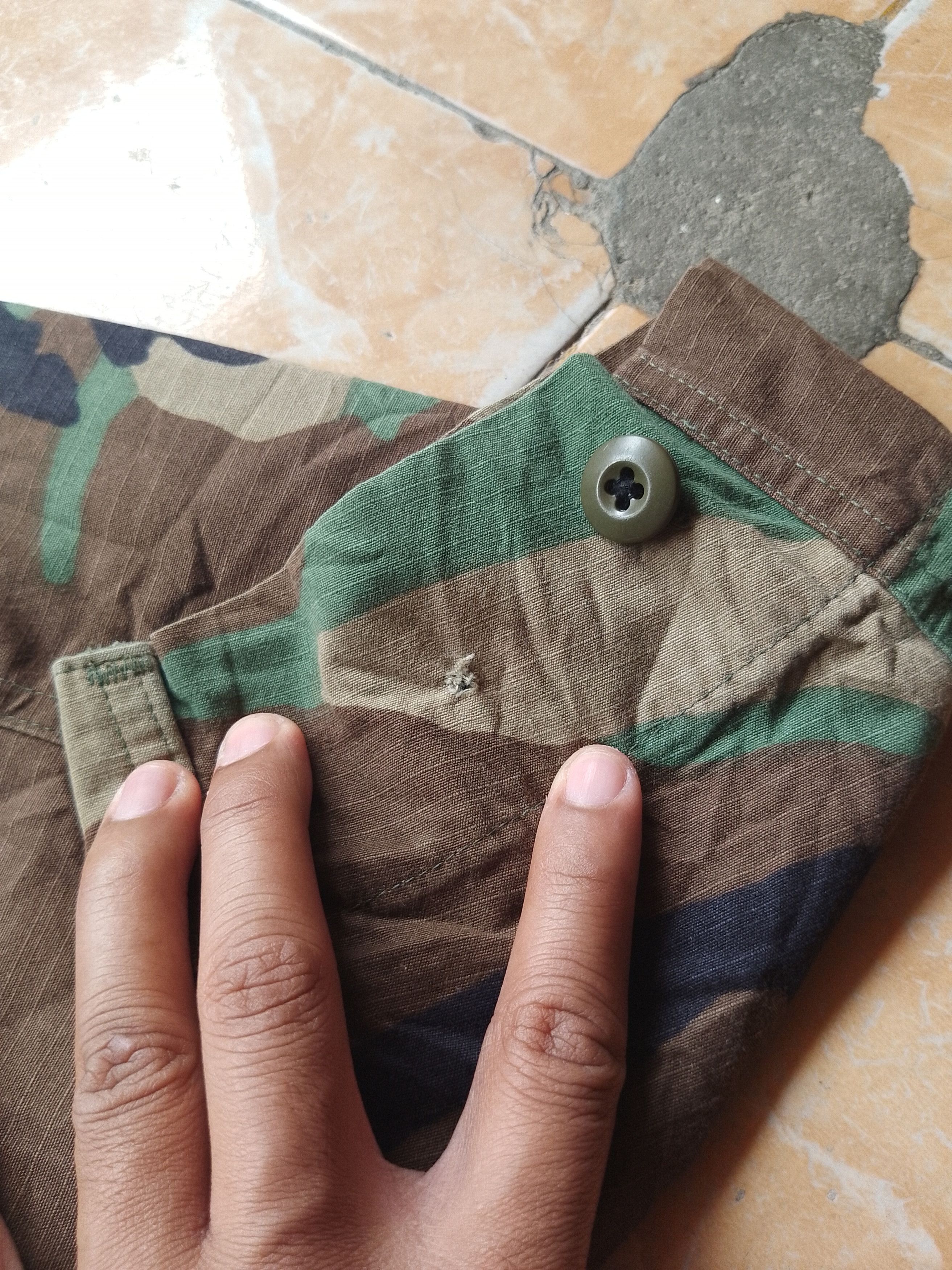Vintage Vintage US ARMY Coat Hotweather Woodland Camo Size US M / EU 48-50 / 2 - 9 Thumbnail