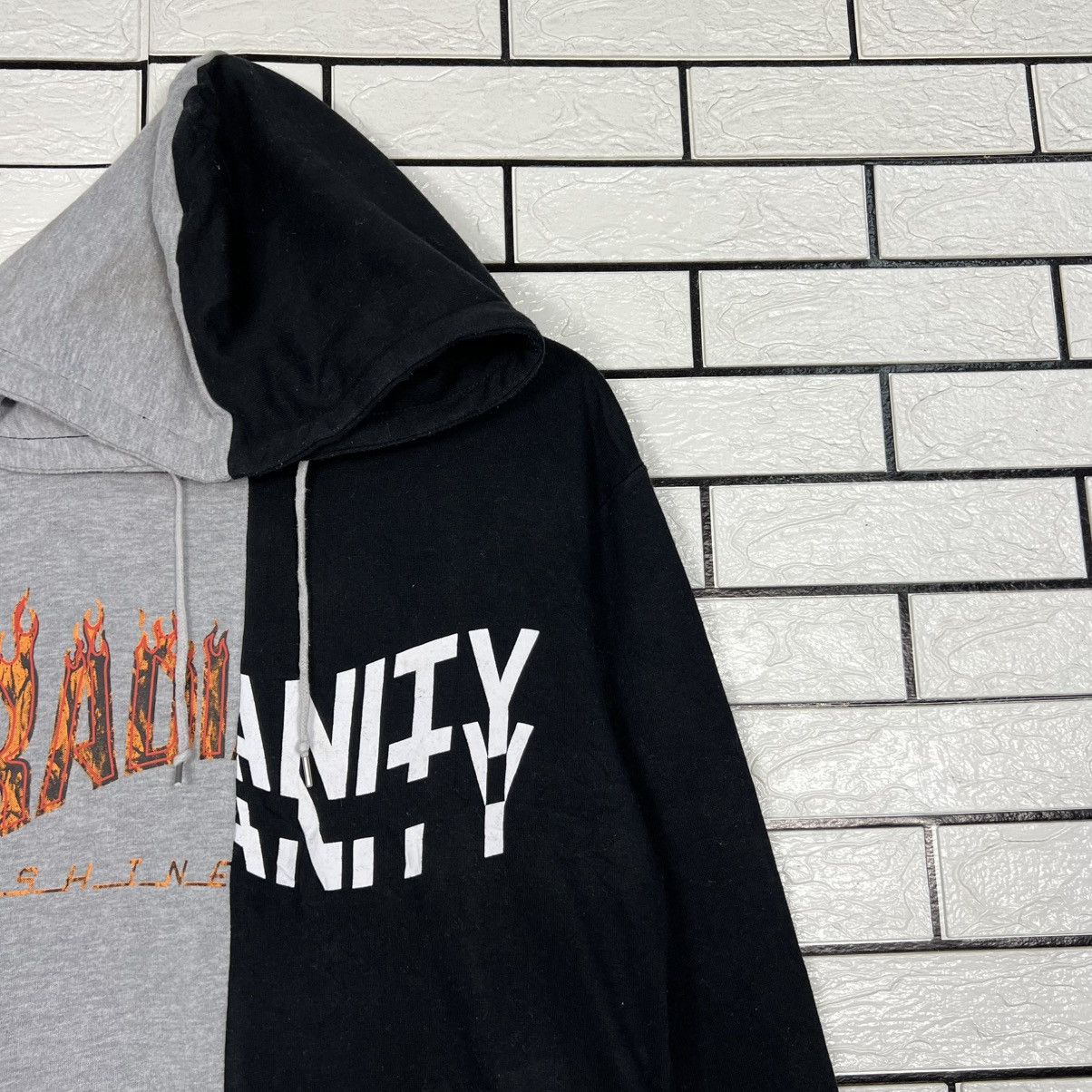 Japanese Brand IVANHOE COLLECTION Colorblock Pullover Hoodies #4211-C192 Size US L / EU 52-54 / 3 - 5 Thumbnail