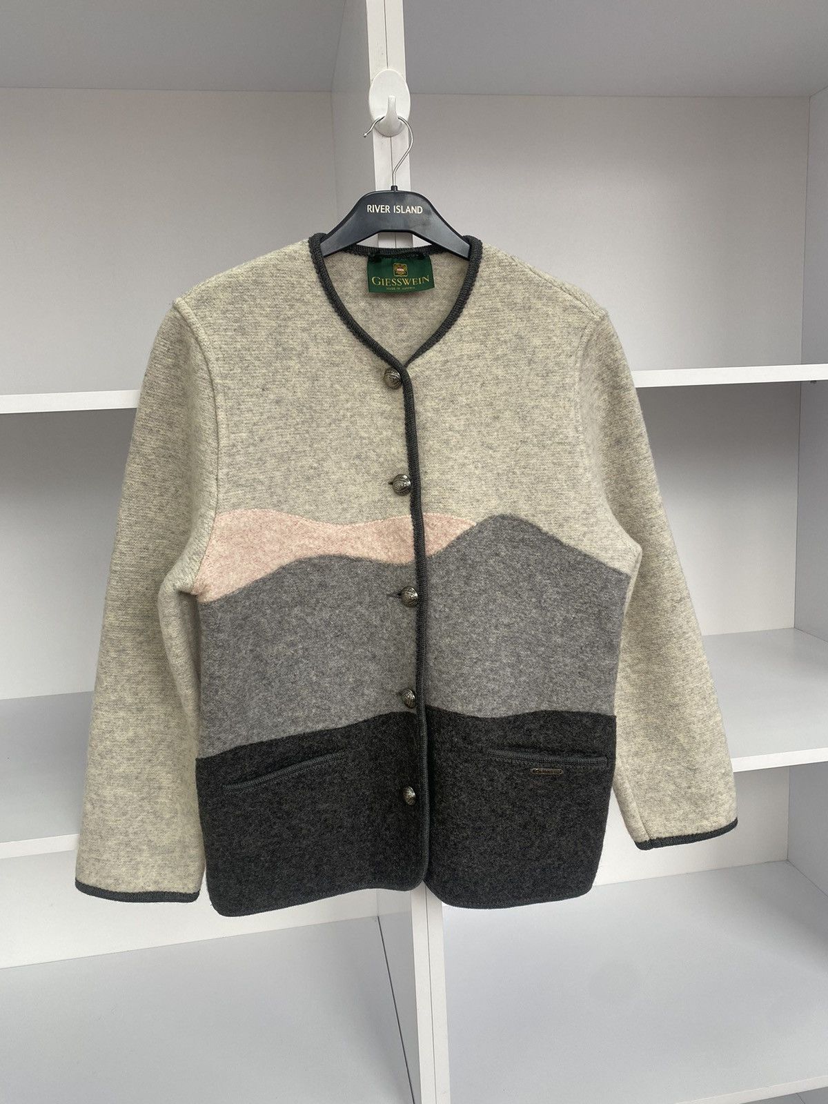 Designer × GIESSWEIN × Vintage Vintage GIESSWEIN WOOL SWEATER Womens Austria Cardigan Size XS / US 0-2 / IT 36-38 - 5 Thumbnail
