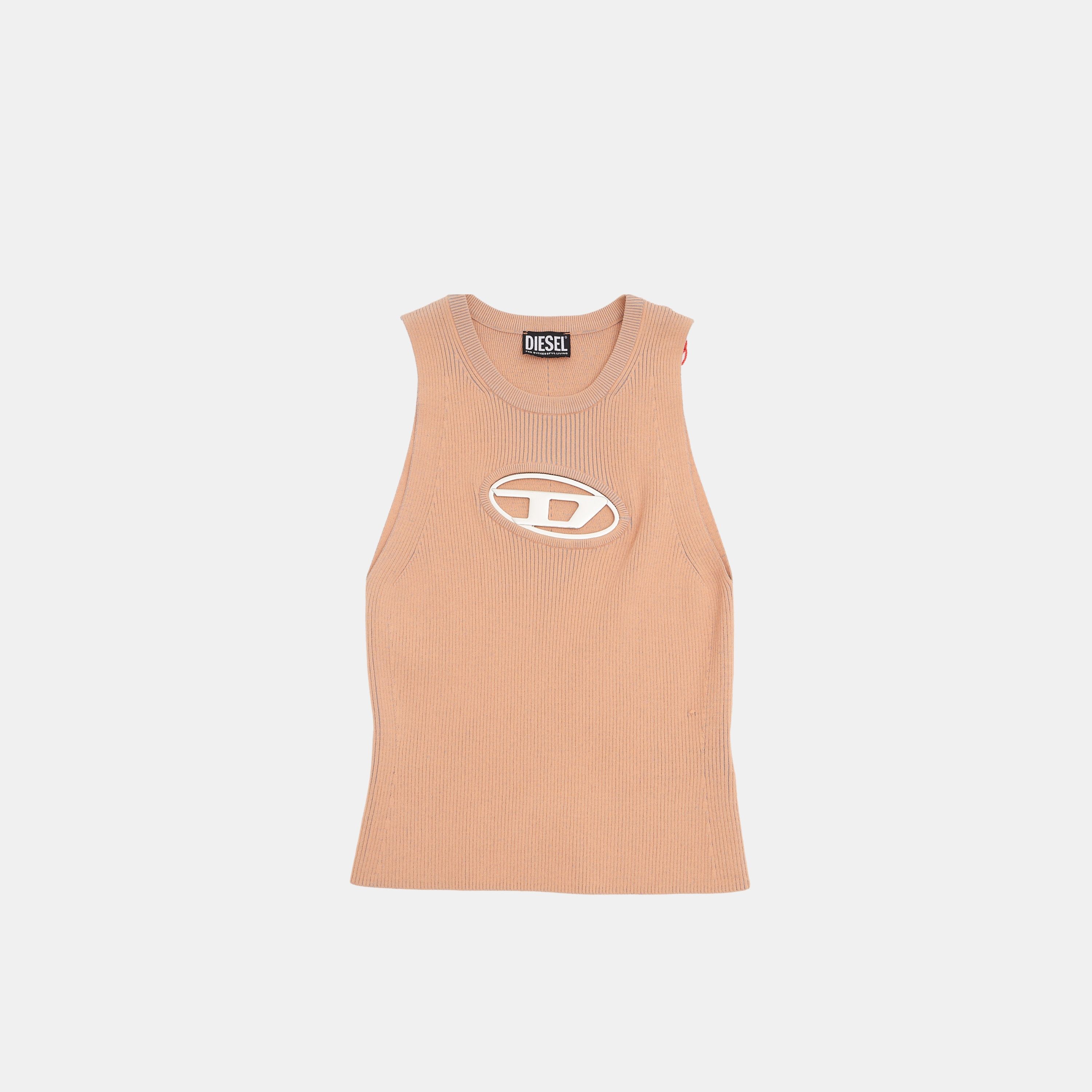 image of Diesel M-Onerva-Top in Light Orange, Women's (Size XS)