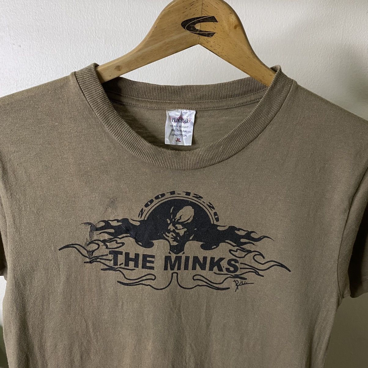 Band Tees Vintage 2001 The Minks Psychedelic-bloos Band Tee Size US XS / EU 42 / 0 - 2 Thumbnail