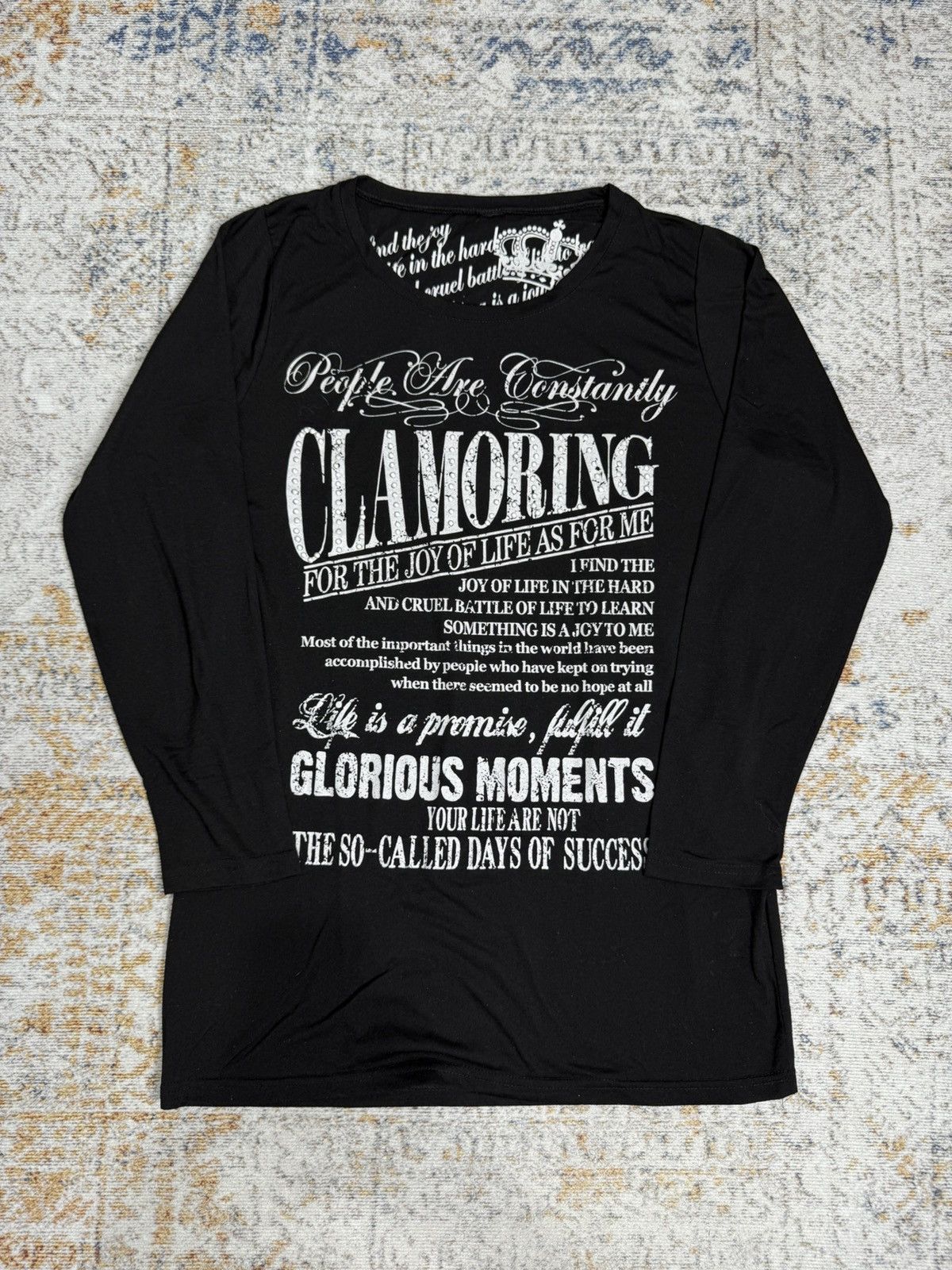 Hysteric Glamour Glamouring ifsix style long sleeve Size US M / EU 48-50 / 2 - 1 Thumbnail