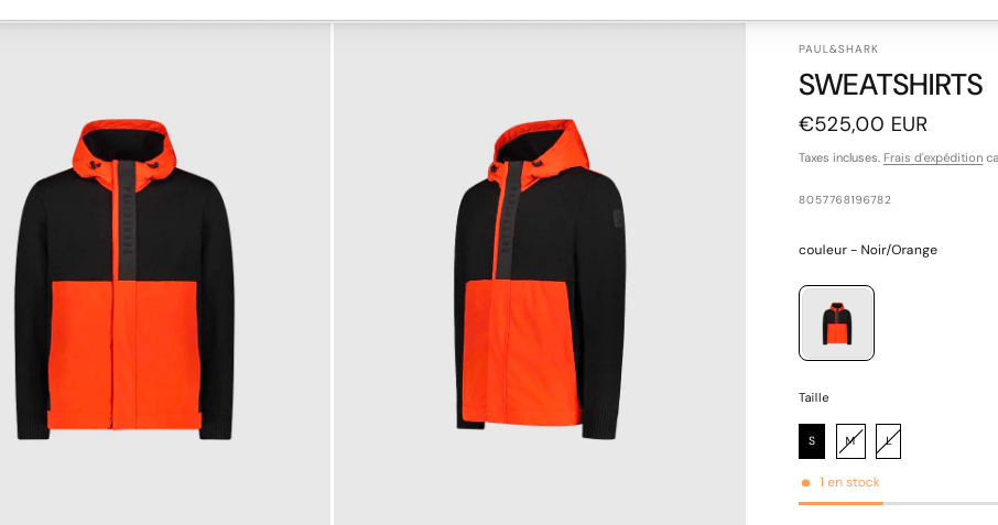 Paul & Shark PAUL & SHARK Wool Full Zip Hybrid Jacket Size 4XL Size US XXL / EU 58 / 5 - 6 Thumbnail