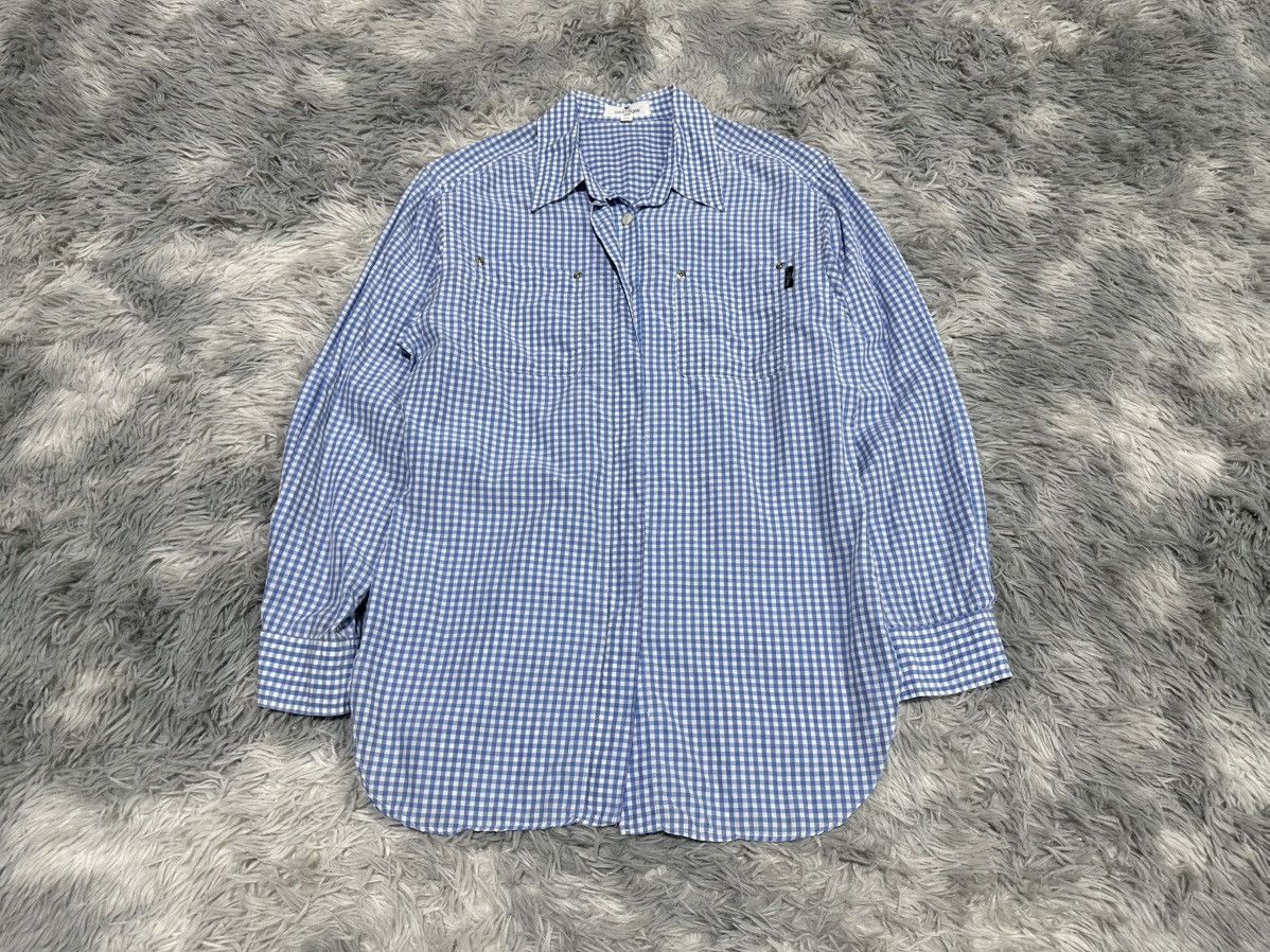 Courreges 🔥Vintage Courreges Shirt Hidden Button Size US M / EU 48-50 / 2 - 1 Thumbnail