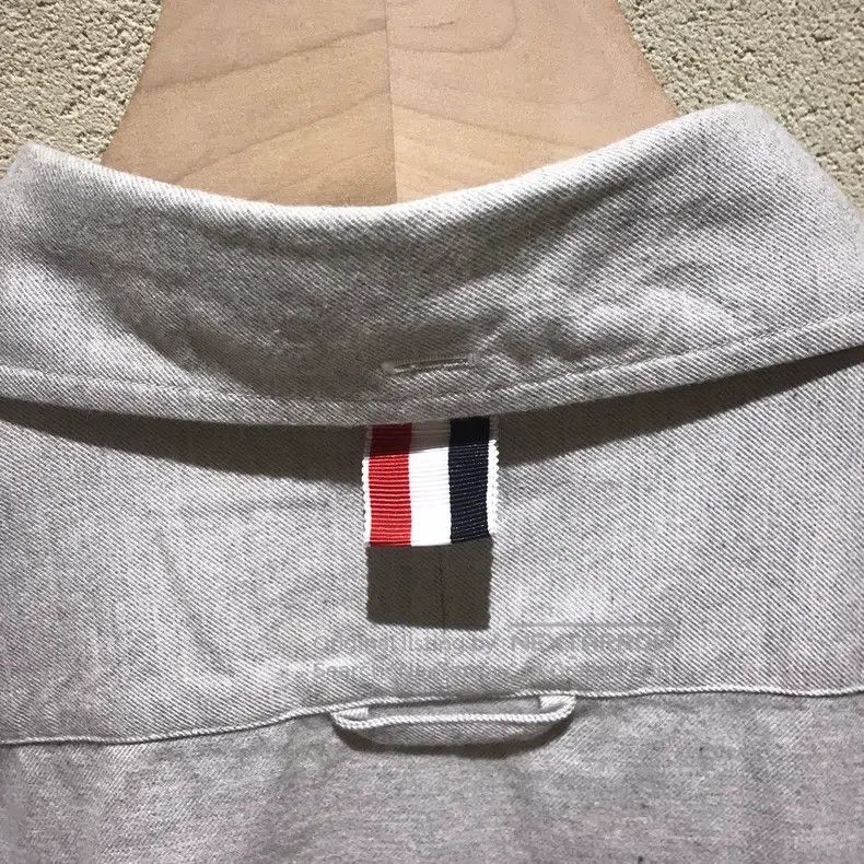 Thom Browne Thom Browne Cotton Shirt, Medium Grey Size US M / EU 48-50 / 2 - 5 Thumbnail