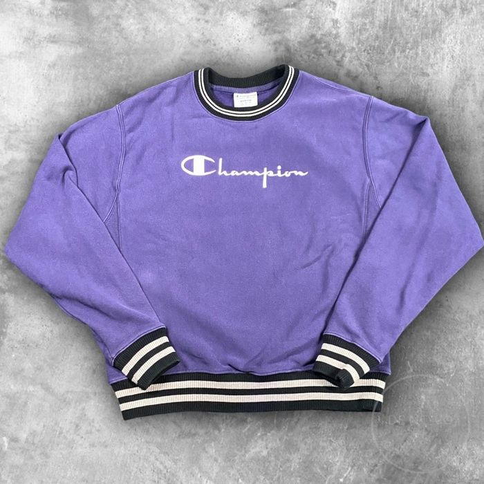 Champion Champion Unisex Reverse Weave Spell Out Ringer Crewneck