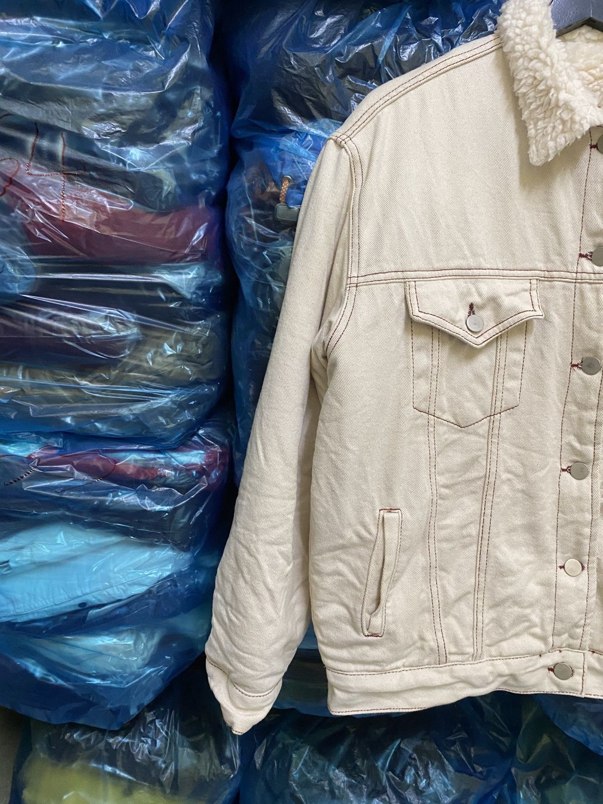 P.L.N. PLAN SHERPA LINING TRUCKER JACKET Size US M / EU 48-50 / 2 - 5 Thumbnail