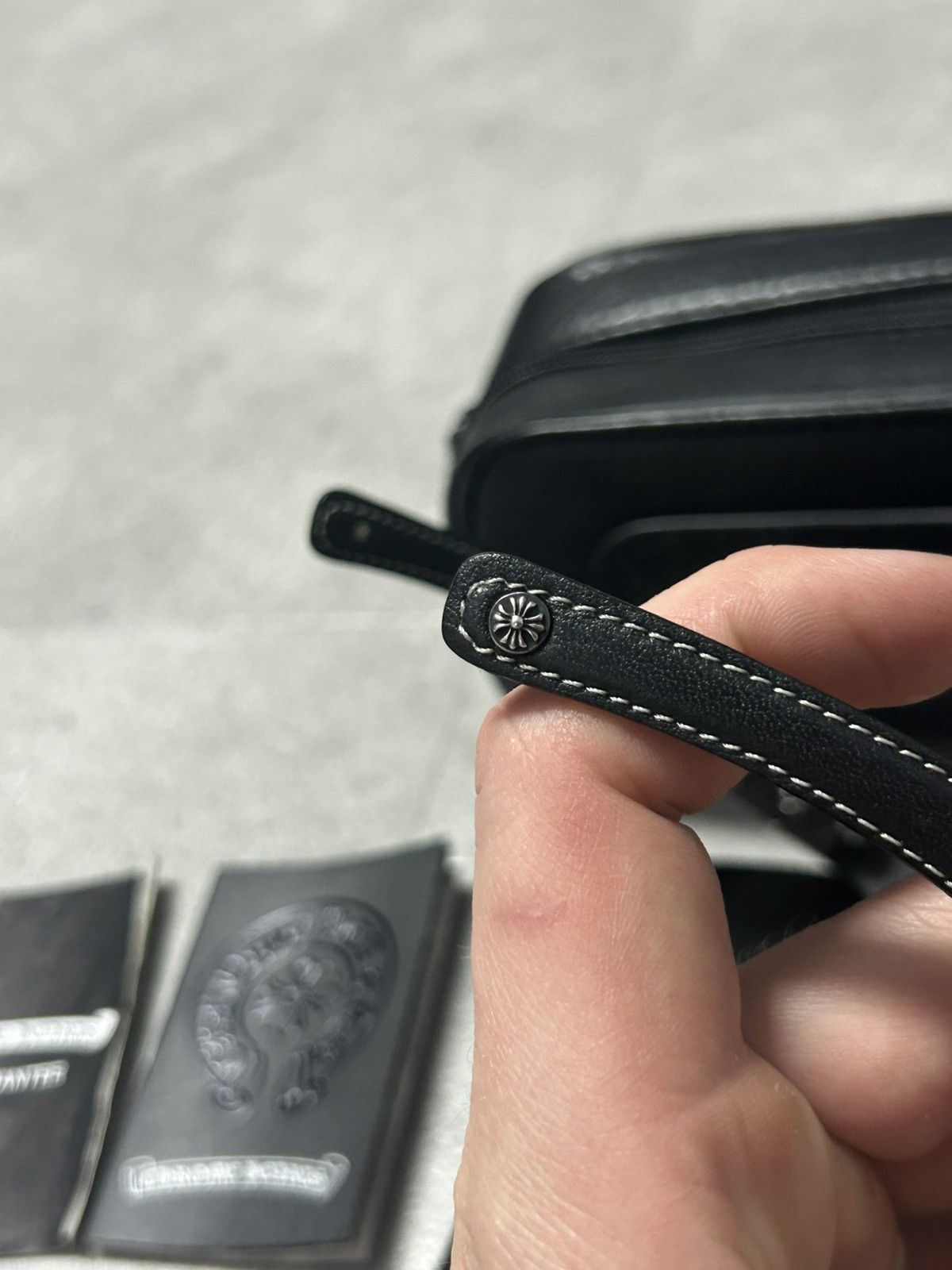 Chrome Hearts Chrome Hearts Vintage Deviant 2 Shades Black Silver Size ONE SIZE - 11 Thumbnail