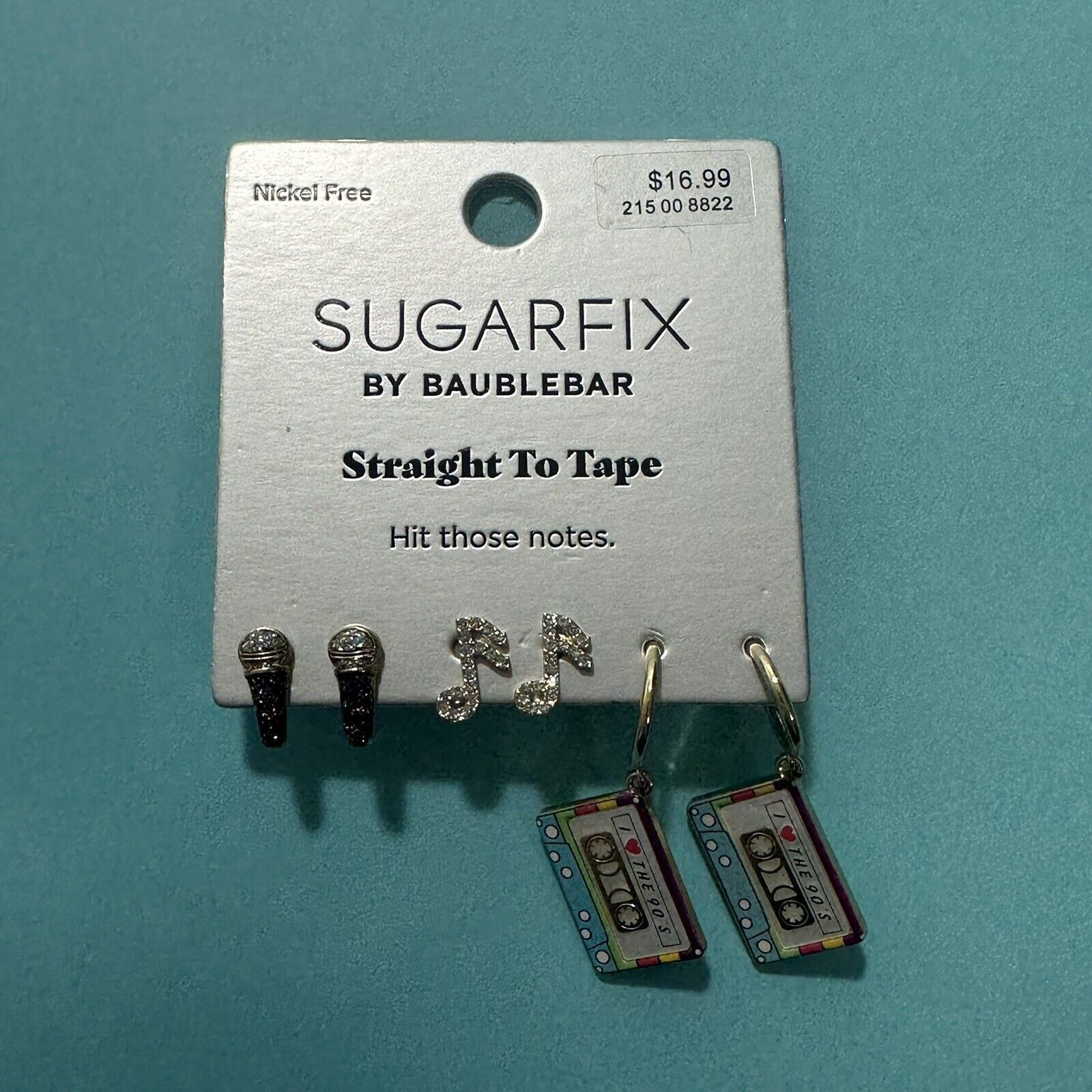 Other SUGARFIX by BaubleBar Straight To Tape Earring Set Gold Size ONE SIZE - 4 Thumbnail