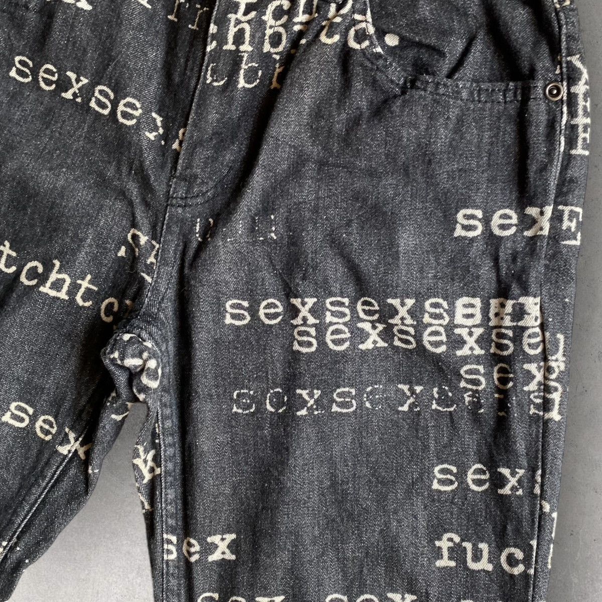 Hysteric Glamour Hysteric Glamour Sex Jeans Size US 28 / EU 44 - 3 Thumbnail