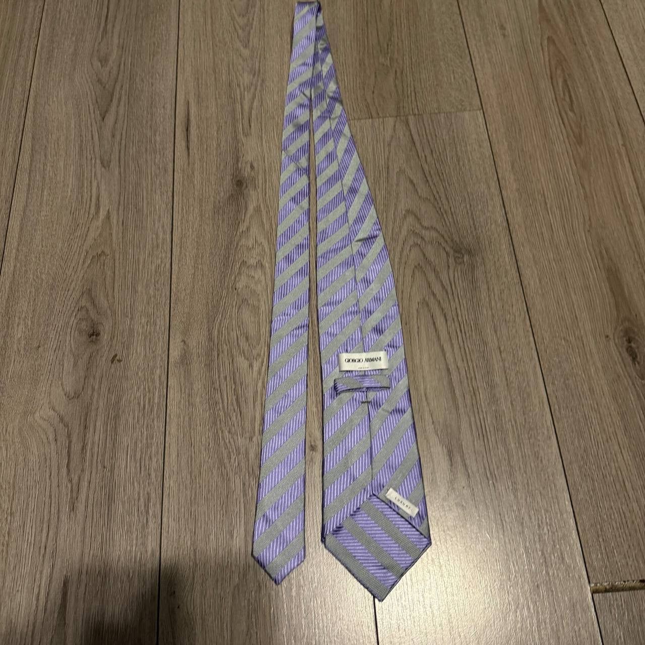 Giorgio Armani giorgio armani tie silk mens striped Size ONE SIZE - 1 Thumbnail
