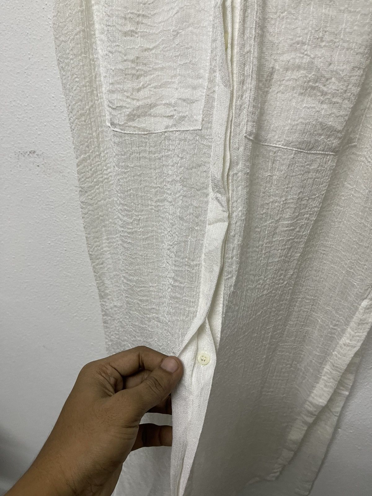 Helmut Lang VINTAGE HELMUT LANG MAXI BUTTON UP DRESS RARE Size M / US 6-8 / IT 42-44 - 7 Thumbnail