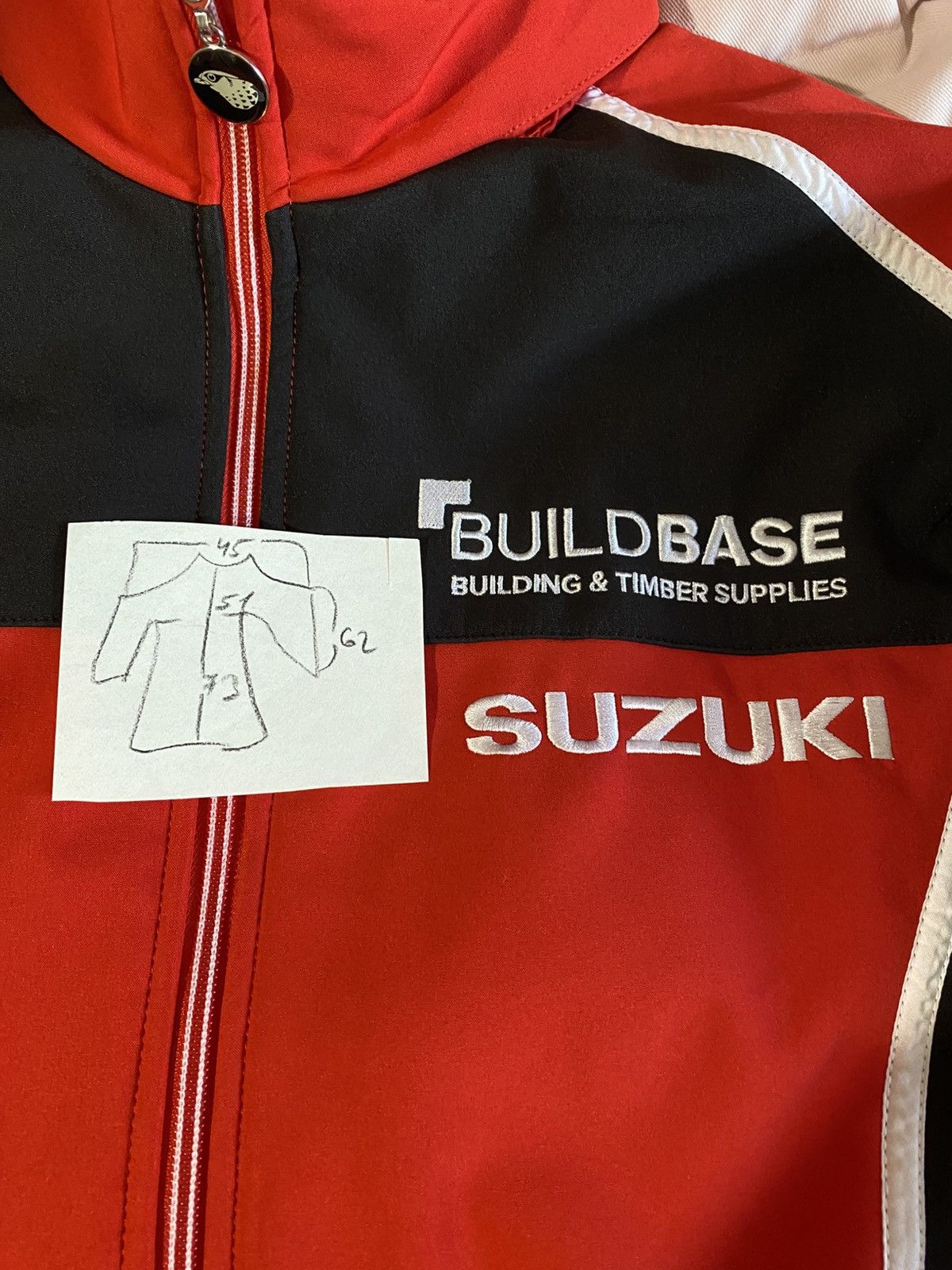Vintage VTG Suzuki Build Base Racing Jacket HAWK Size US M / EU 48-50 / 2 - 9 Thumbnail