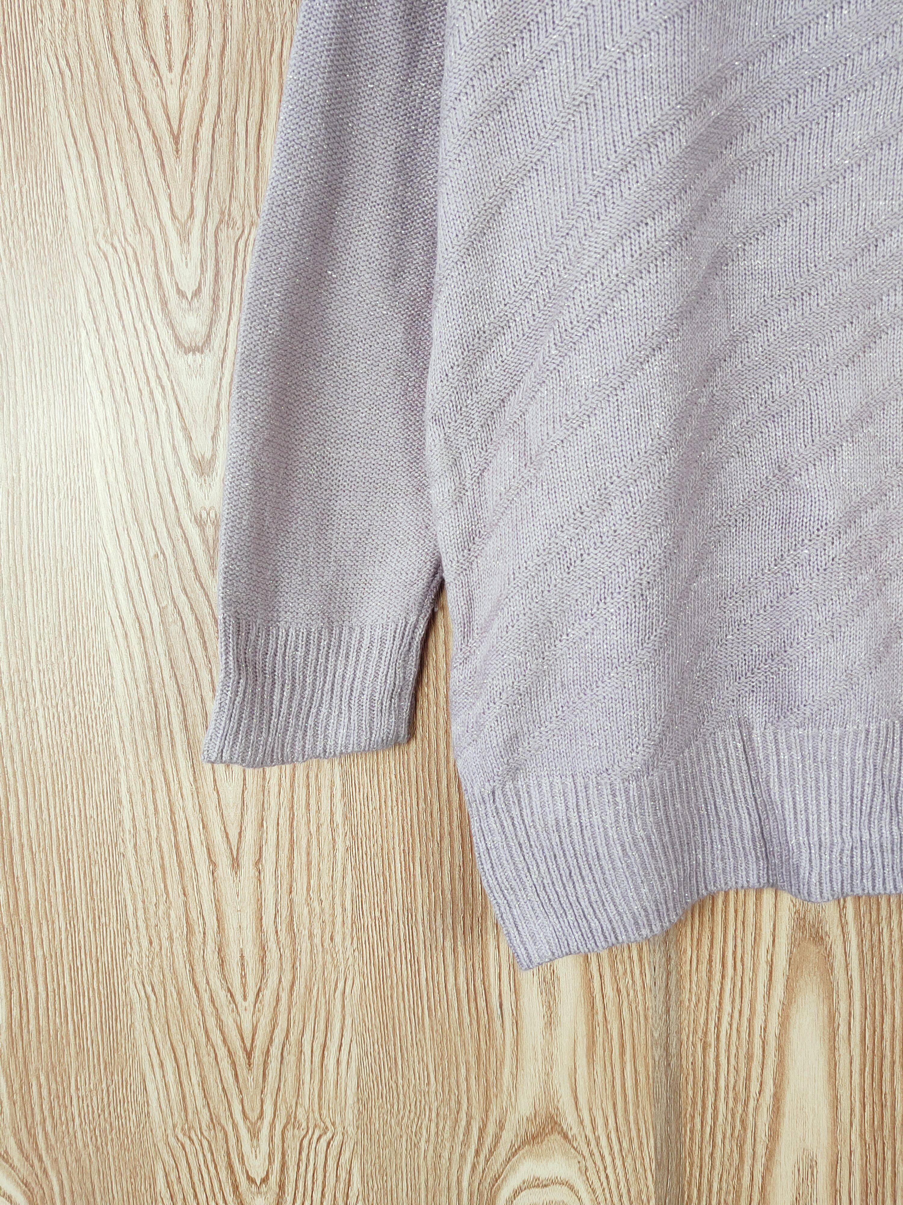 Ryu Ryu Light Purple Knitwear Sweatshirts #W671