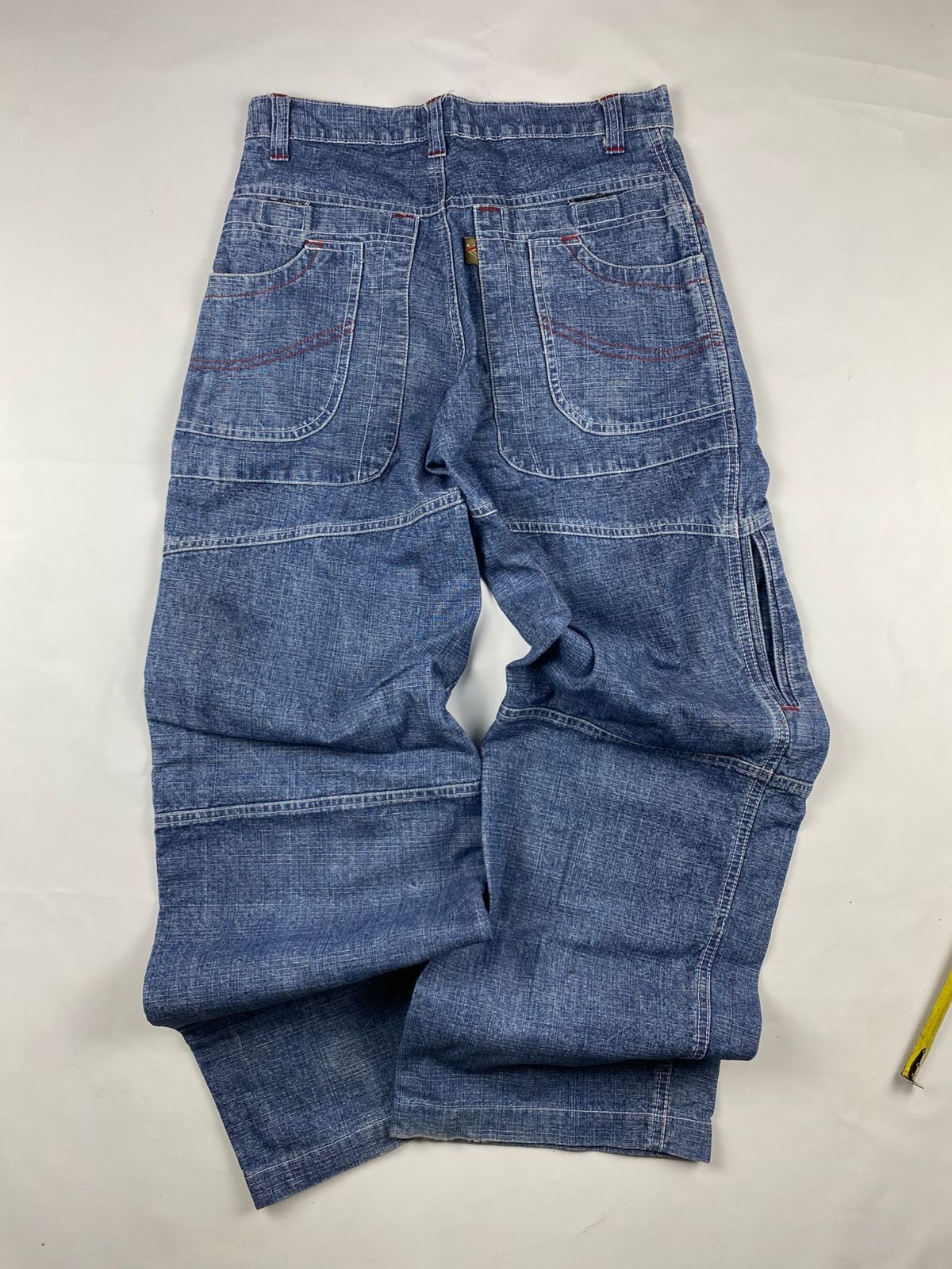 Vintage Akademik Y2K Denim Long Pants