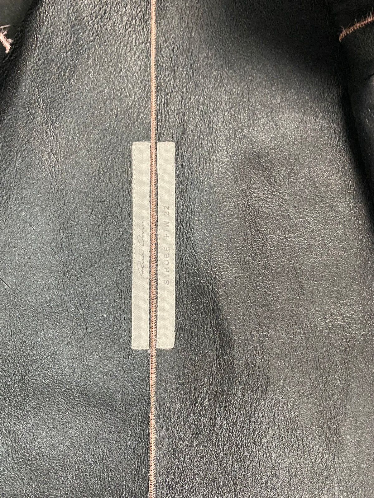 Rick Owens RICK OWENS AW22 PONYHAIR GIMP VEST SZ:48 Size US M / EU 48-50 / 2 - 7 Thumbnail
