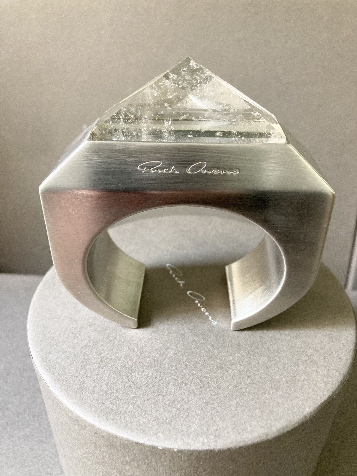 Rick Owens NEVER WORN/ Rick Owens Crystal Rock Pyramid Bracelet Size ONE SIZE - 1 Thumbnail