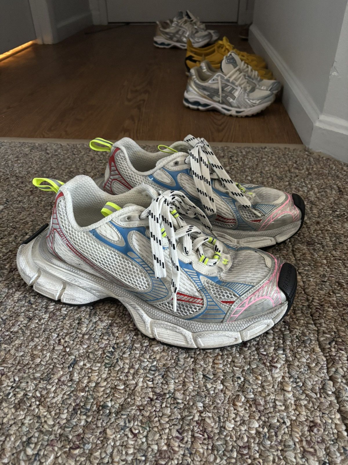 【関税&送料込】Balenciaga Multicolor Canvas 3Xl Sneakers Balenciaga Balenciaga 3XL Sneaker Multicolor | Grailed