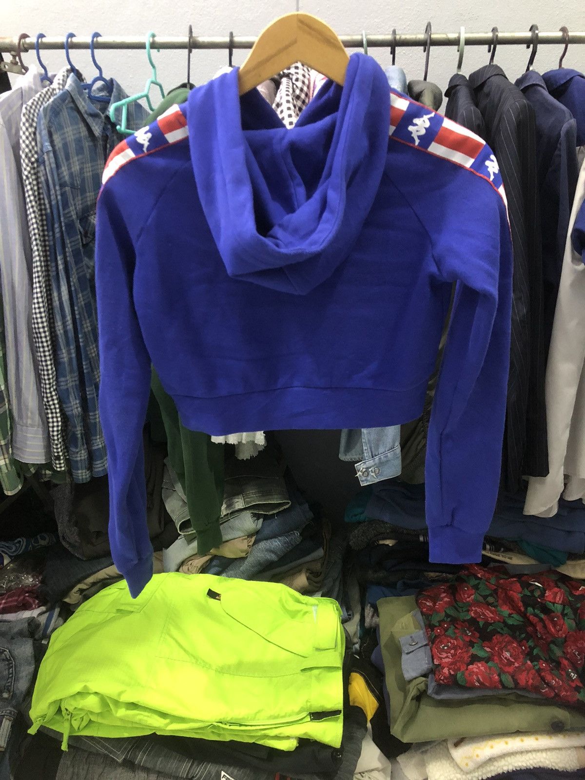Kappa Fall/Winter 2019 Kappa LA Berry Cropped Hoodie Size XS / US 0-2 / IT 36-38 - 9 Thumbnail