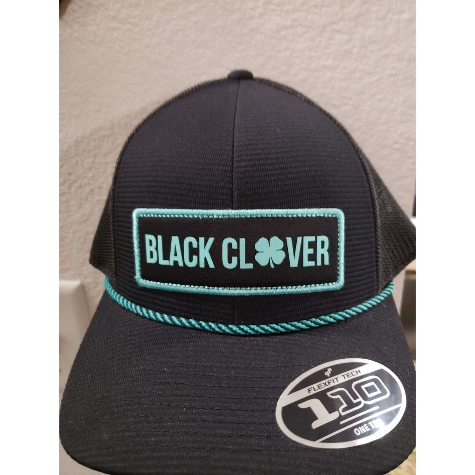 Other Black Clover Hat Cap Trucker Mesh Rope BC Snapback Black Size ONE SIZE - 1 Thumbnail