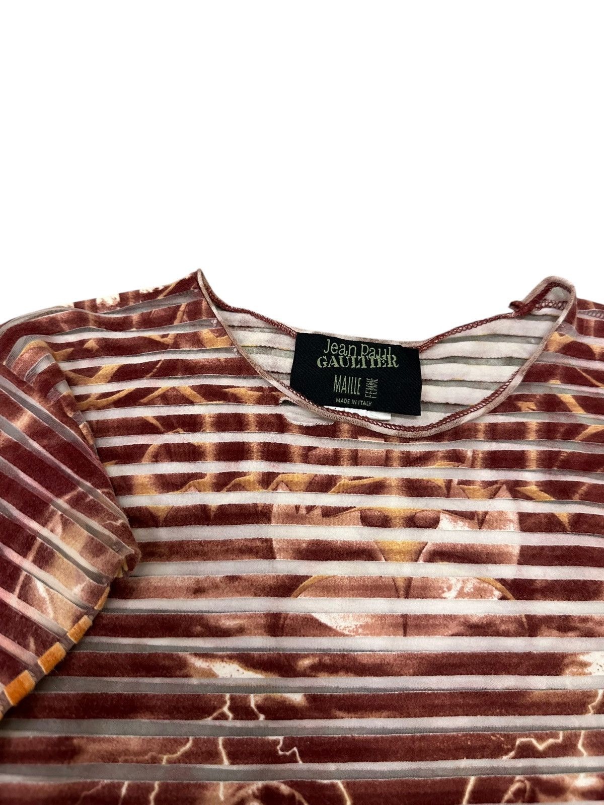 Jean Paul Gaultier Jean Paul Gaultier SS01 Satan Tattoo Mesh Size US XS / EU 42 / 0 - 5 Thumbnail