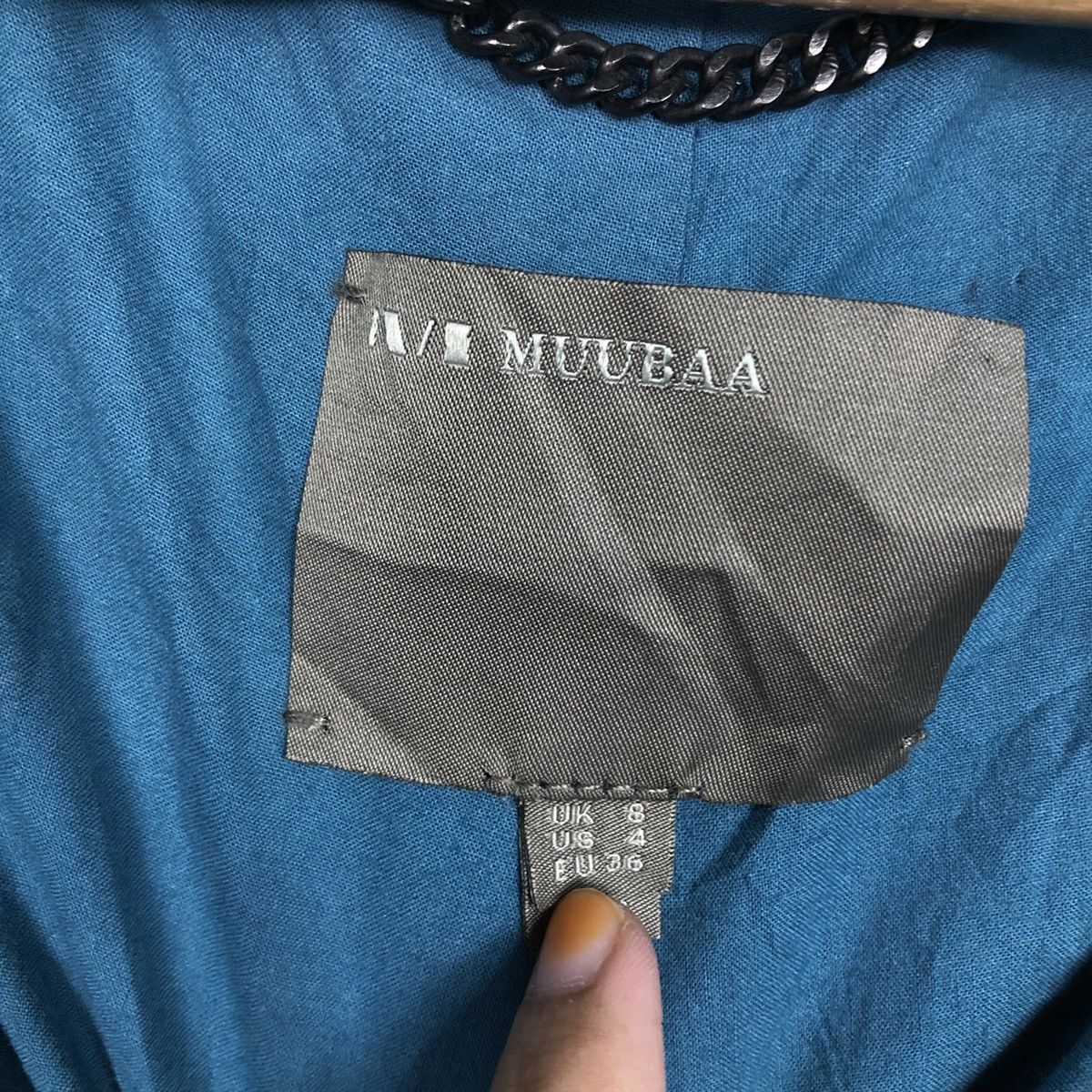 Japanese Brand 📌Vintage Cropped Biker Leather Jacket Muuba Issey Miyake Size M / US 6-8 / IT 42-44 - 19 Thumbnail