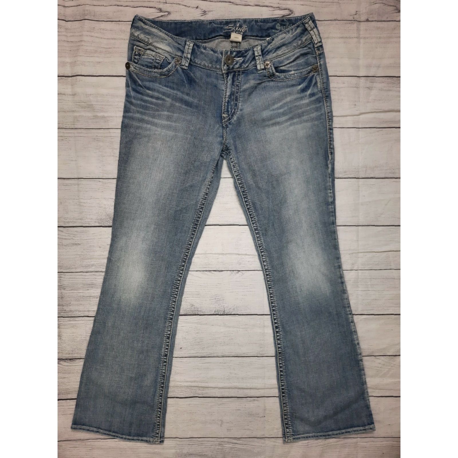 Silver Jeans Co. VINTAGE? No. Size 24" / US 00 / IT 34 - 7 Thumbnail