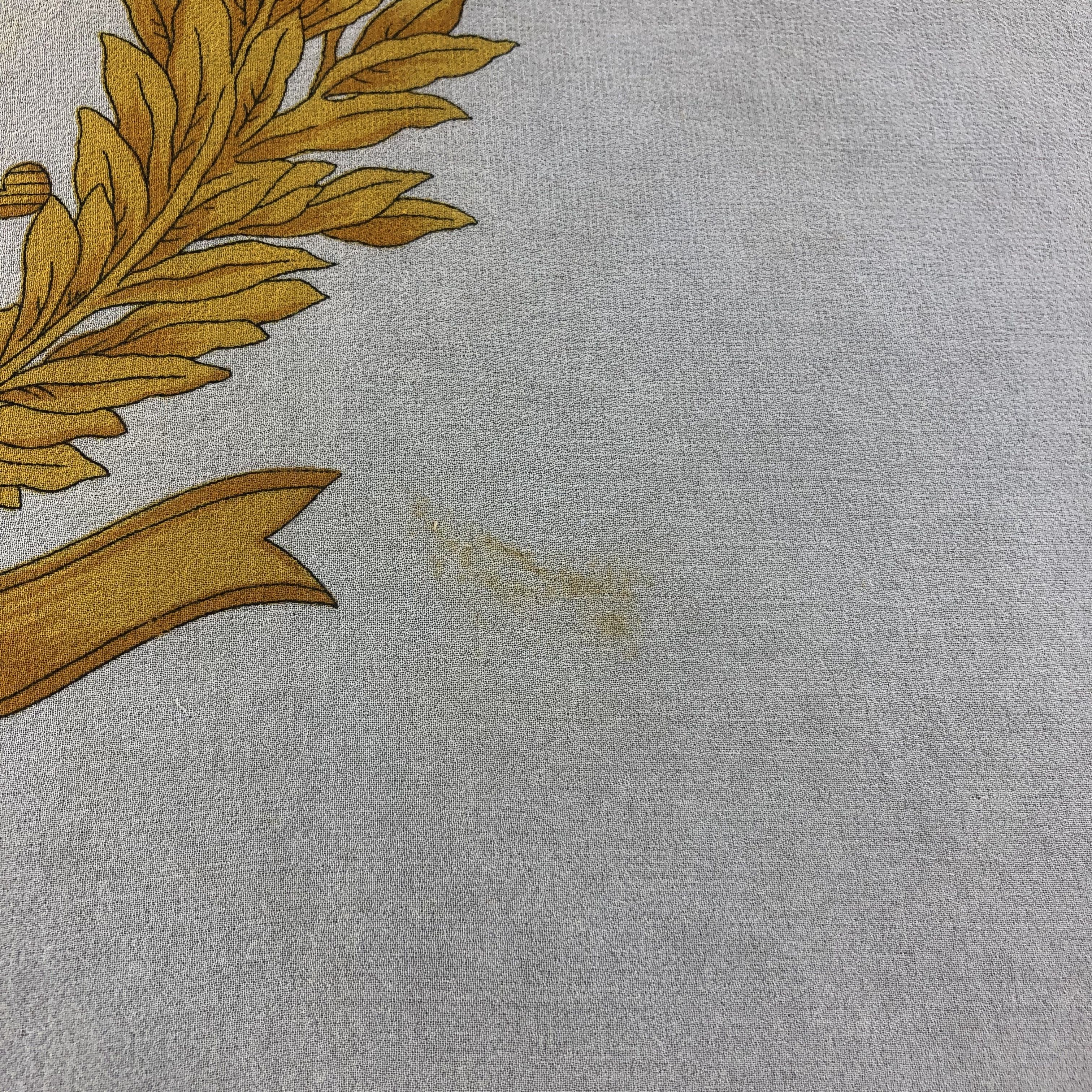 Japanese Brand Mai Gold Slit Thread Silk Scarf M834 Size ONE SIZE - 5 Thumbnail
