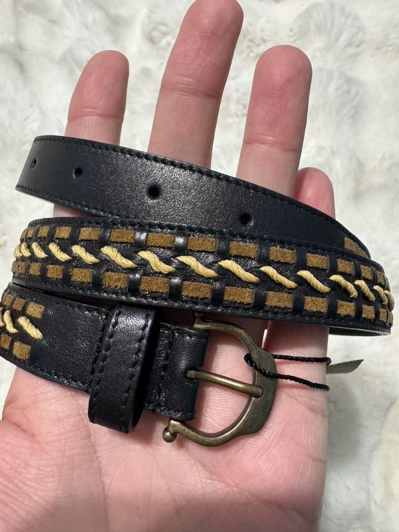 Saint Laurent Paris Saint Laurent YSL Padded Leather Belt-dmc Size ONE SIZE - 1 Thumbnail