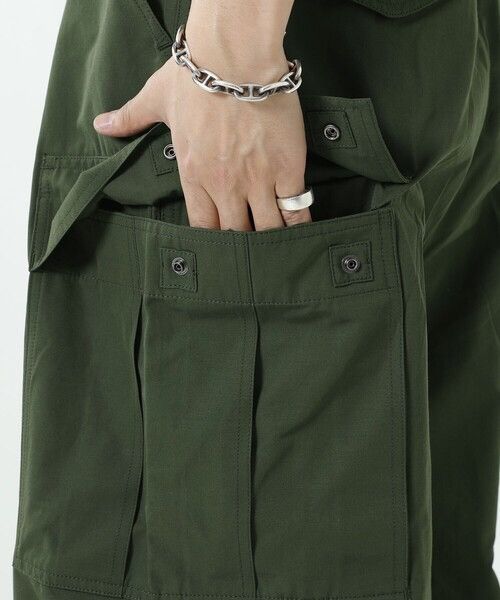 Japanese Brand Freaks Store Wide straight Cargo pants Size US 33 - 5 Thumbnail