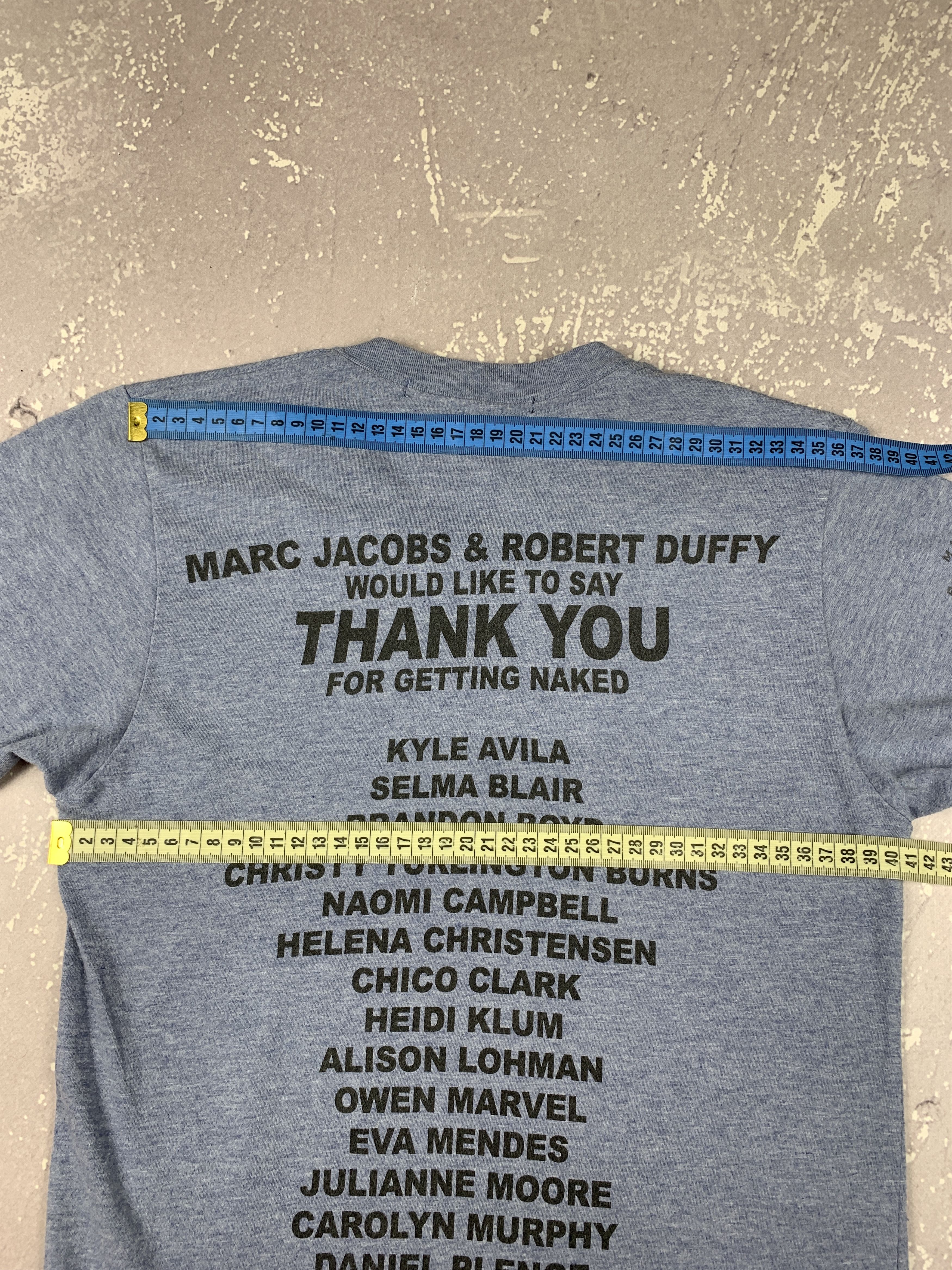 Marc Jacobs RARE Marc Jacobs Protect Your Organ Duffy Naked Daniel Shirt Size US XS / EU 42 / 0 - 8 Thumbnail