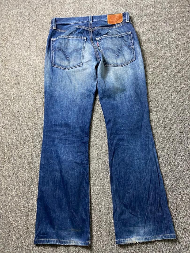 Levi's Levis Strauss Co. 507 Distressed Denim Jeans (197) Size US 31 - 2 Thumbnail