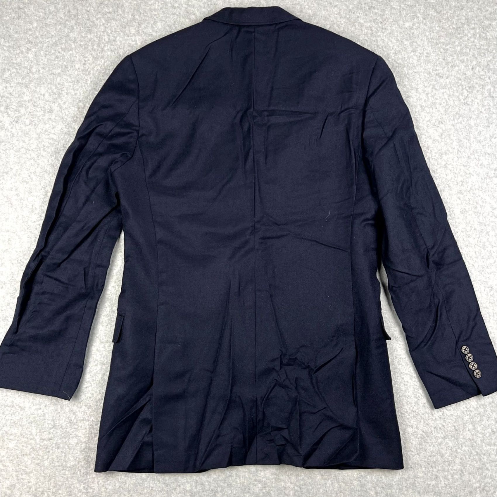 J.Crew J Crew Ludlow Mens 40L Blue Wool Sport Coat Blazer Suit Jacket American Woolen Size 40R - 2 Thumbnail
