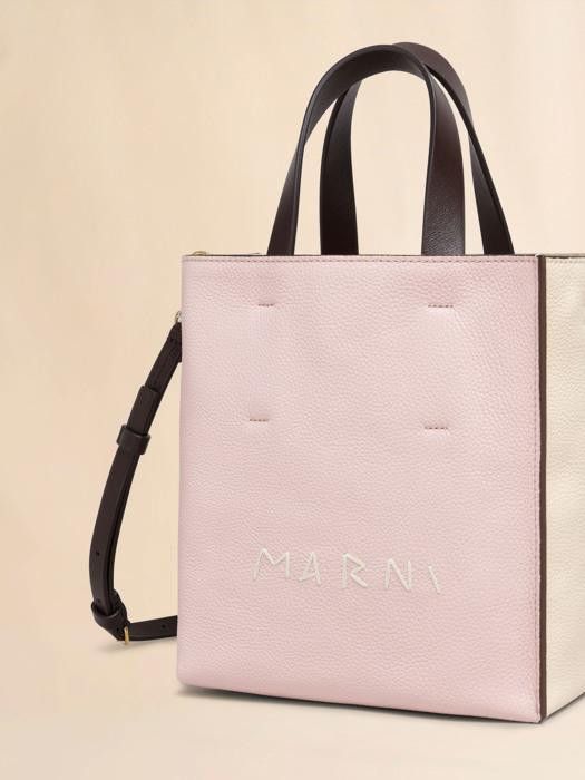 Marni o1w1db10326 Size:OS/Mini Museo Tote Bag in Pink Size ONE SIZE - 1 Thumbnail